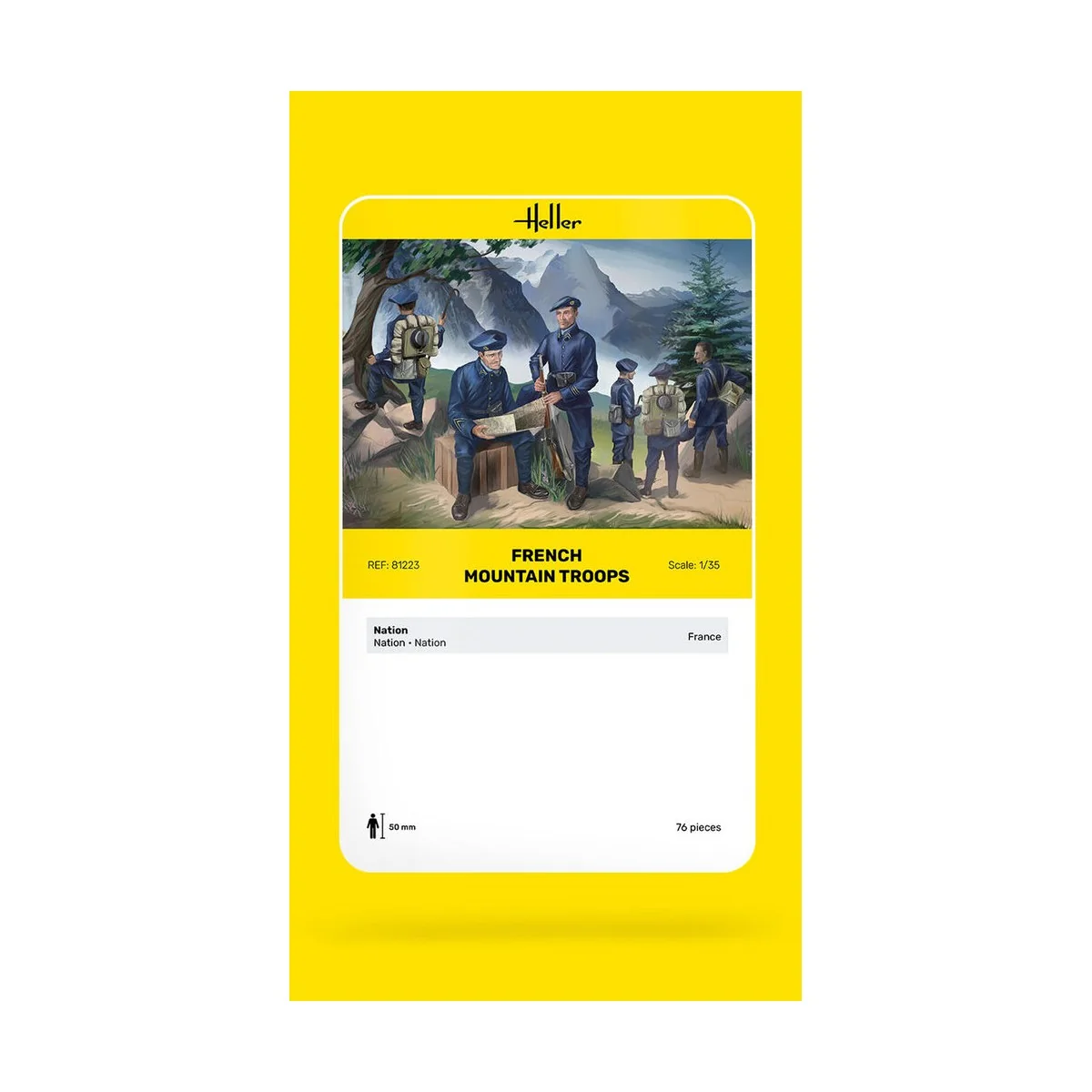 French Mountain Troops - Heller 81223