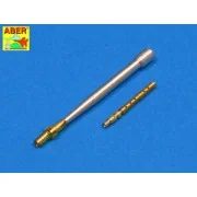 Barrels for Pz.Kpfw.II, Ausf.F, 1/24 - Aber Models 24 T02 Barrels for Pz.Kpfw.II, Ausf.F, 1/24 - Aber Models 24 T02