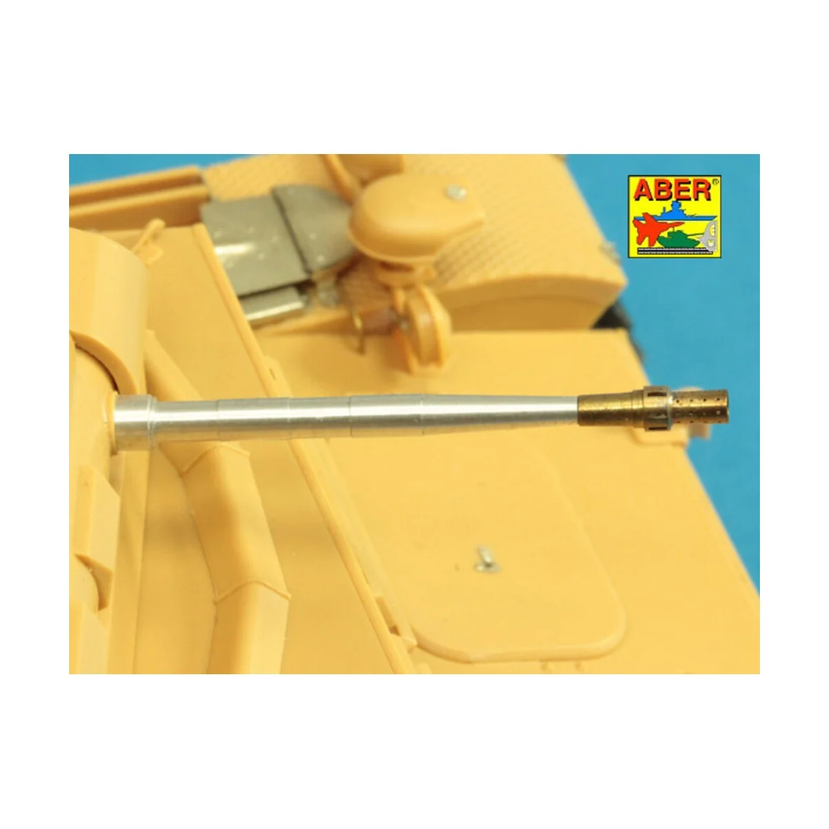 Barrels for Pz.Kpfw.II, Ausf.F, 1/24 - Aber Models 24 T02 Barrels for Pz.Kpfw.II, Ausf.F, 1/24 - Aber Models 24 T02