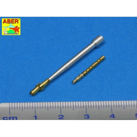 Barrels for Pz.Kpfw.II, Ausf.F, 1/24 - Aber Models 24 T02 Barrels for Pz.Kpfw.II, Ausf.F, 1/24 - Aber Models 24 T02