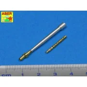 Barrels for Pz.Kpfw.II, Ausf.F, 1/24 - Aber Models 24 T02 Barrels for Pz.Kpfw.II, Ausf.F, 1/24 - Aber Models 24 T02