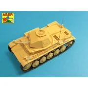 Barrels for Pz.Kpfw.II, Ausf.F, 1/24 - Aber Models 24 T02 Barrels for Pz.Kpfw.II, Ausf.F, 1/24 - Aber Models 24 T02