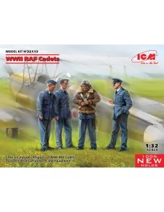 WWII RAF Cadets (100% new molds), 1/32 - ICM 32113
