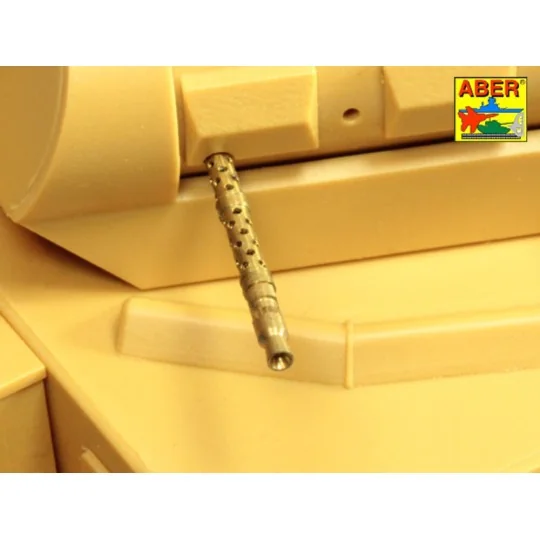 Barrels for Pz.Kpfw.II, Ausf.F, 1/24 - Aber Models 24 T02 Barrels for Pz.Kpfw.II, Ausf.F, 1/24 - Aber Models 24 T02