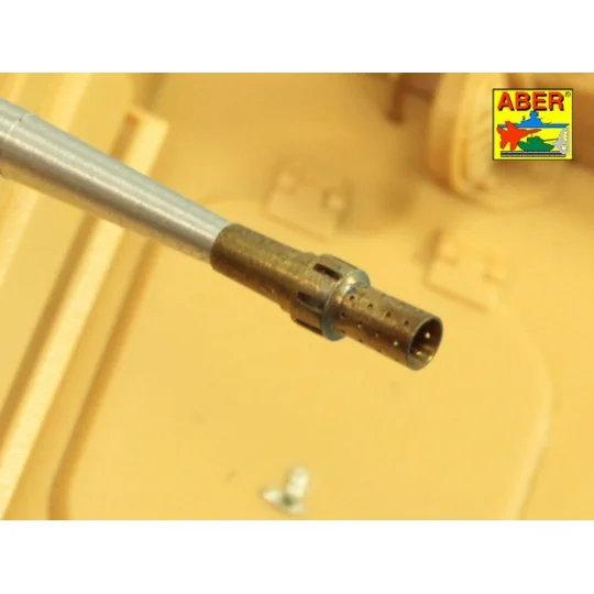 Barrels for Pz.Kpfw.II, Ausf.F, 1/24 - Aber Models 24 T02 Barrels for Pz.Kpfw.II, Ausf.F, 1/24 - Aber Models 24 T02
