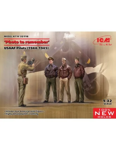 'Photo to remember', USAAF Pilots (1944-1945), 1/32 - ICM 32116