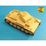 Barrels for Pz.Kpfw.II, Ausf.F, 1/24 - Aber Models 24 T02 Barrels for Pz.Kpfw.II, Ausf.F, 1/24 - Aber Models 24 T02