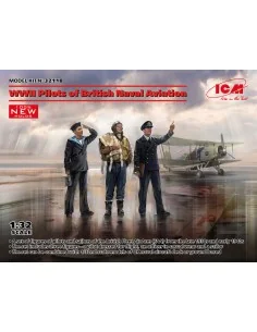 WWII Pilots of British Naval Aviation (100% new molds), 1/32 - ICM ...