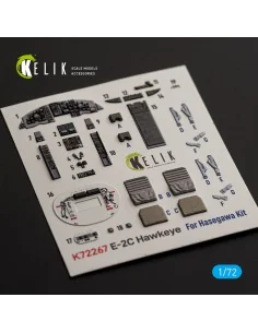 E-2C Hawkeye - interior 3D decals for Hasegawa, 1/72 - Kelik K72267 2