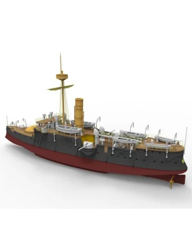 Imperial Chinese Navy Peiyang Squadron Ping Yuen, 1/144 - Bronco Mo...