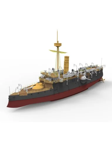 Imperial Chinese Navy Peiyang Squadron Ping Yuen, 1/144 - Bronco Mo...