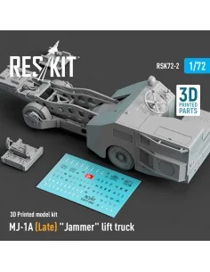 MJ-1A (Late) Jammer lift truck (3D Printed model kit), 1/72 - ResKi... 2