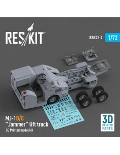MJ-1B/C Jammer lift truck (3D Printed model kit), 1/72 - ResKit Mod...