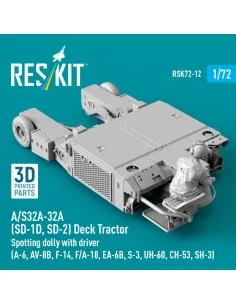 A/S32A-32A (SD-1D, SD-2) Deck Tractor Spotting dolly with driver (A... 2