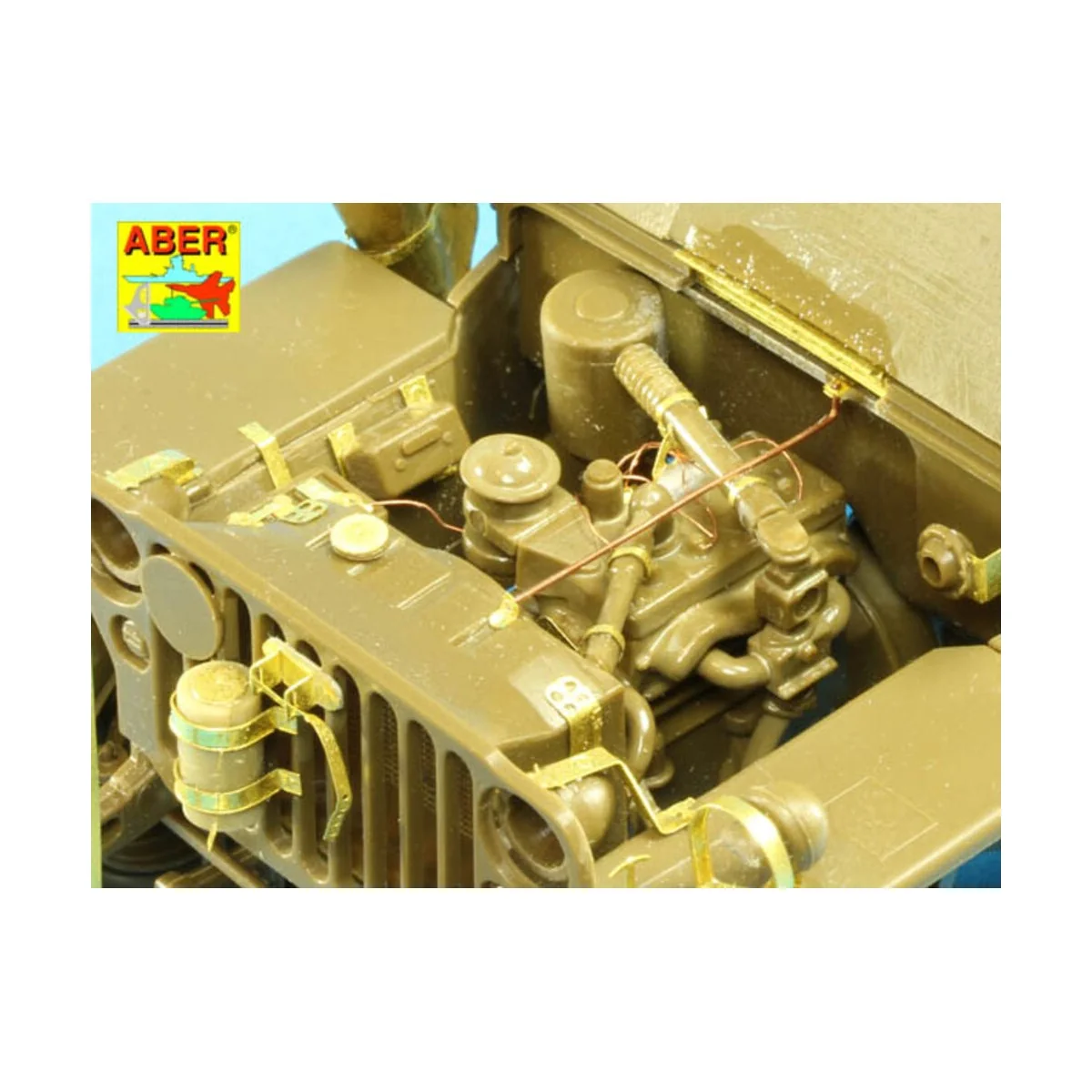 JEEP Willys MB, 1/24 - Aber Models 24 T03