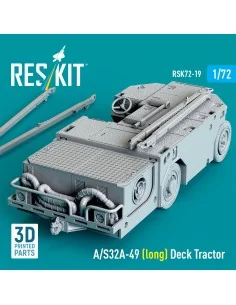 A/S32A-49 (long) Deck Tractor (3D Printed model kit), 1/72 - ResKit... 2