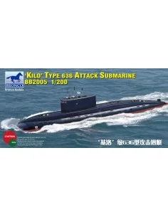 Russian Kilo Type 636 Attack Submarine, 1/200 - Bronco Models BB2005
