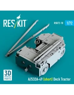 A/S32A-49 (short) Deck Tractor (3D Printed model kit), 1/72 - ResKi... 2