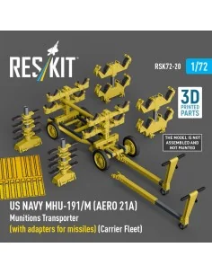 US NAVY MHU-191/M (AERO 21A) Munitions Transporter (with adapters f...