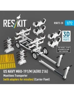 US NAVY MHU-191/M (AERO 21A) Munitions Transporter (with adapters f... 2