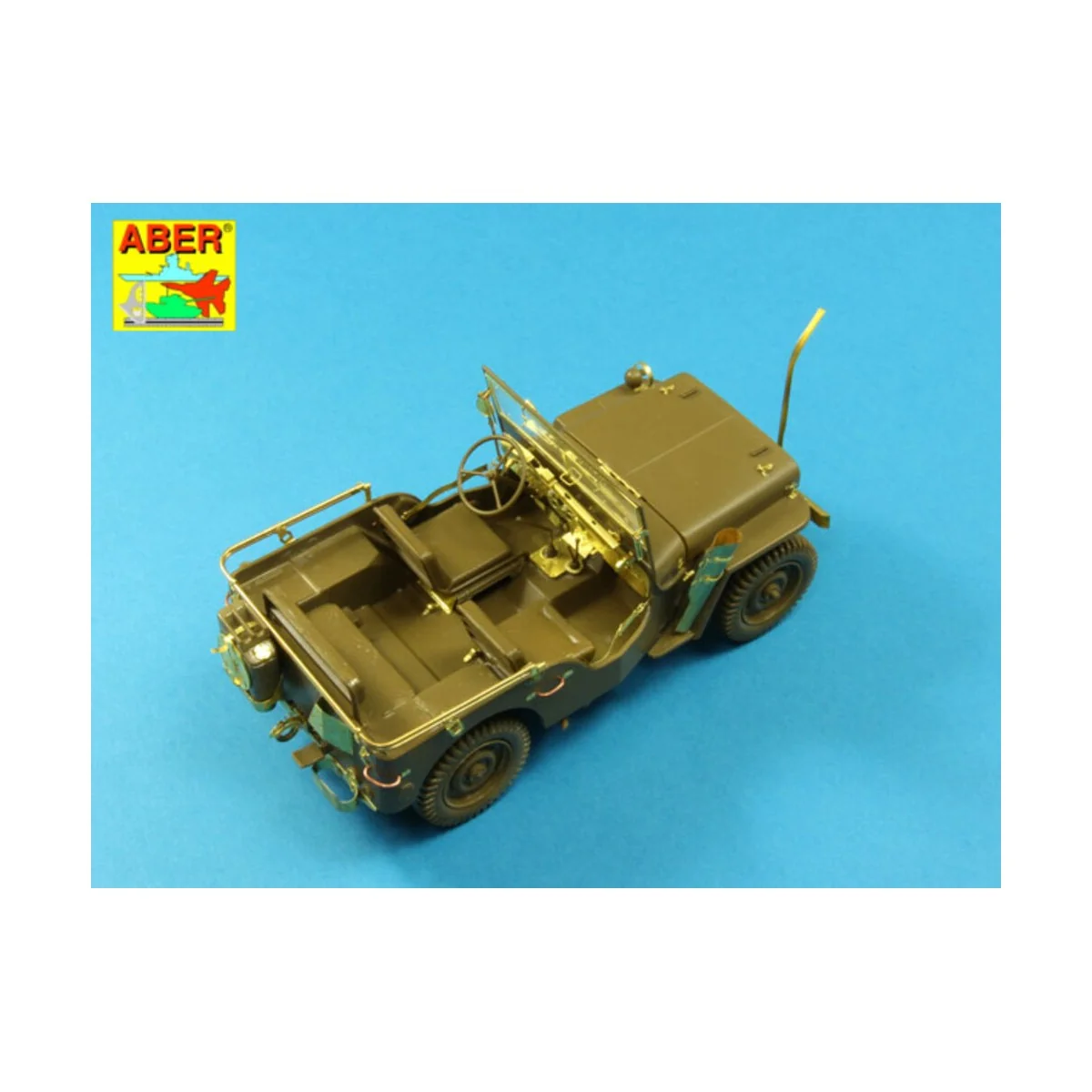 JEEP Willys MB, 1/24 - Aber Models 24 T03
