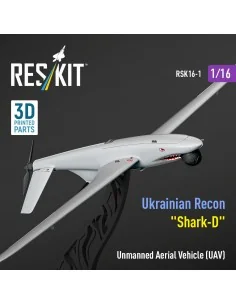 Ukrainian Recon Unmanned Aerial Vehicle (UAV) Shark-D (3D Printed) ...