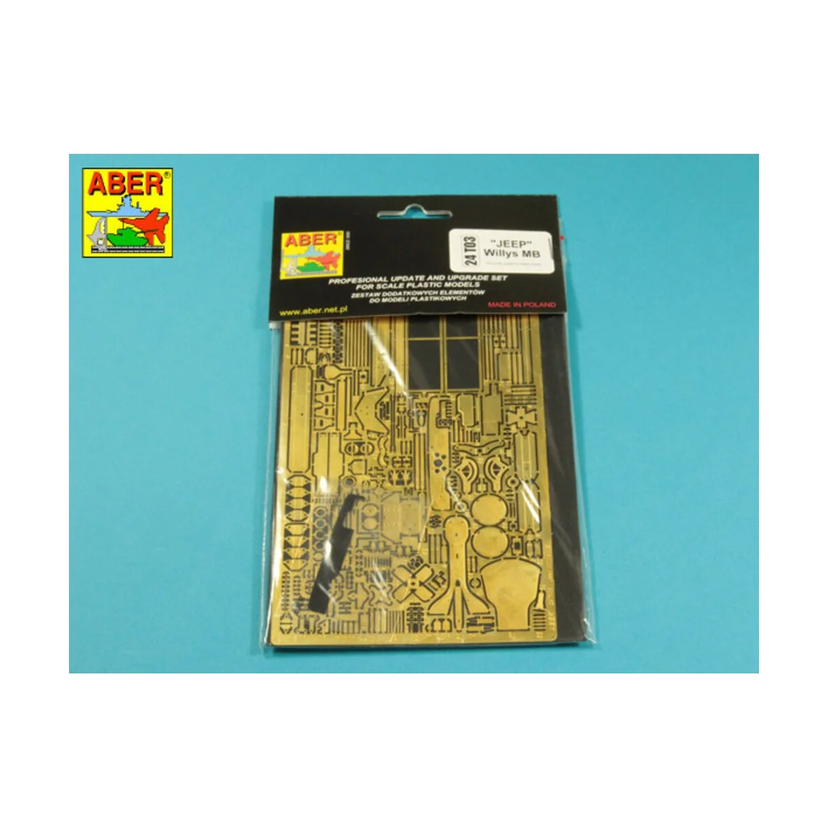 JEEP Willys MB, 1/24 - Aber Models 24 T03