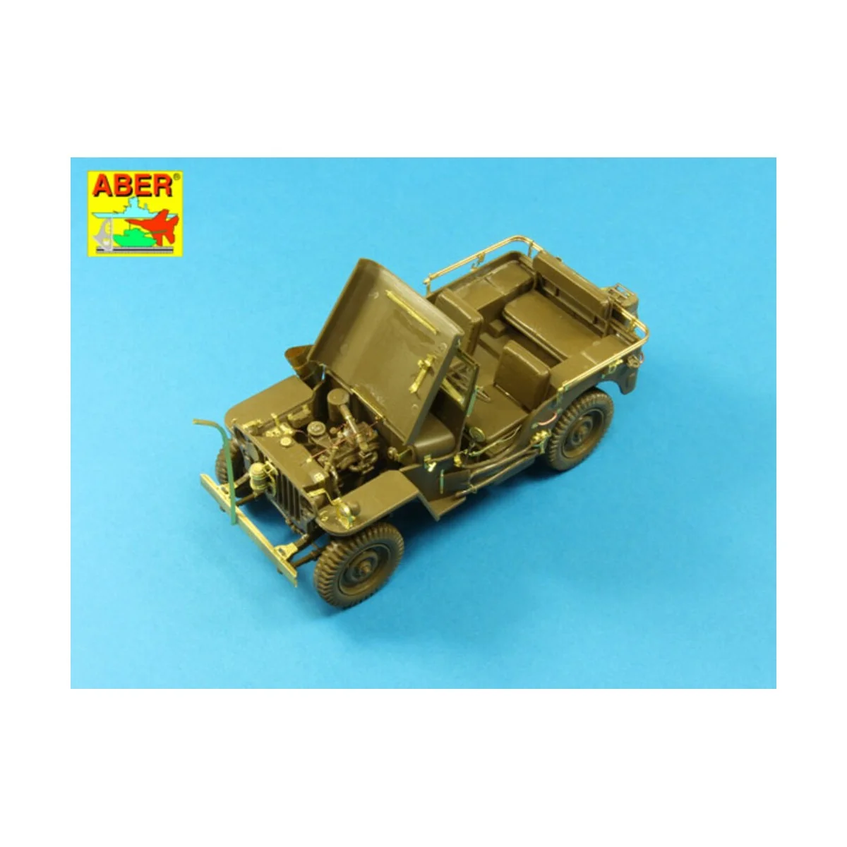 JEEP Willys MB, 1/24 - Aber Models 24 T03