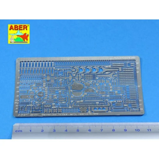 German tool holders - early used up to 1943, 1/25 - Aber Models 25001