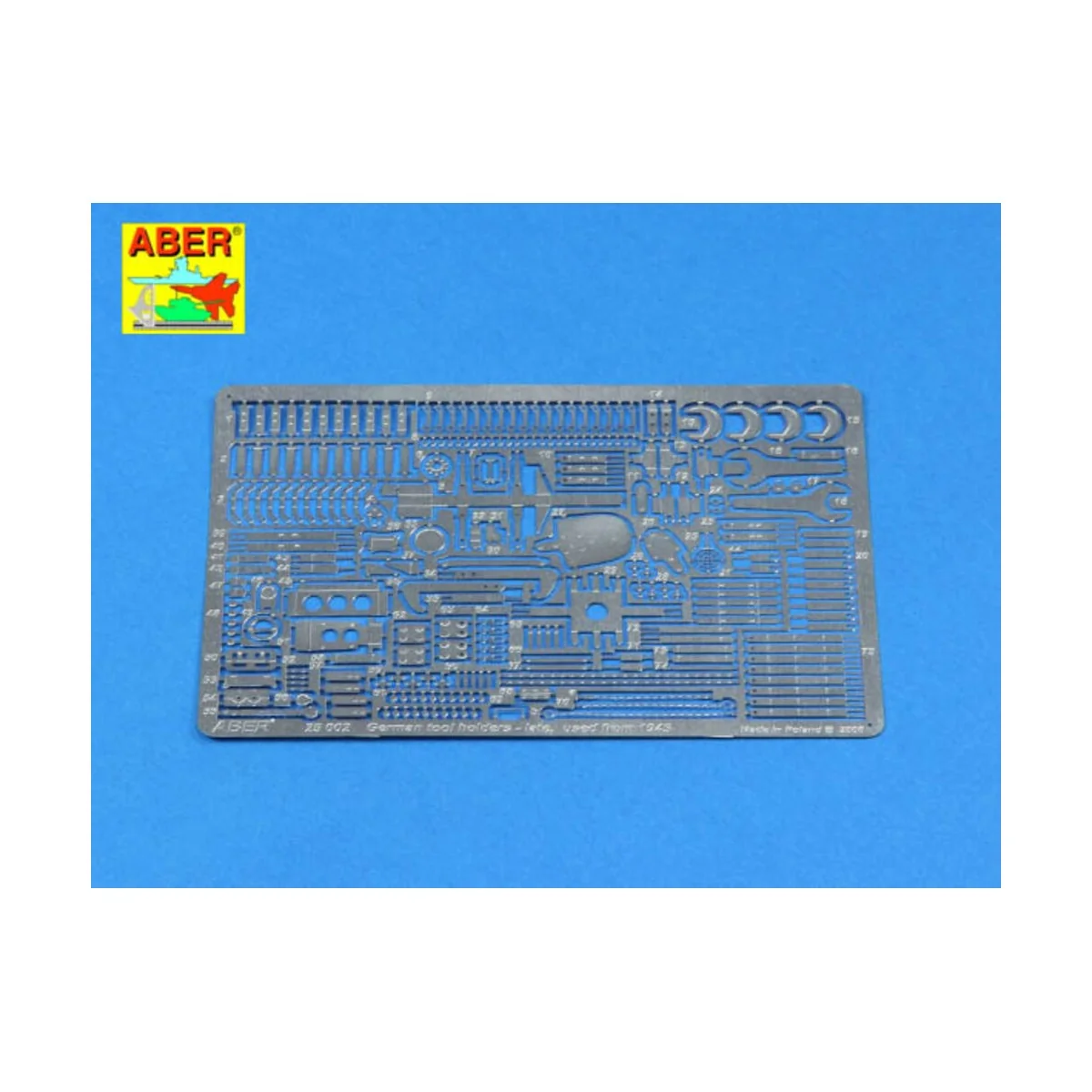 German tool holders - late used from 1493, 1/25 - Aber Models 25002 German tool holders - late used from 1493, 1/25 - Aber Models 25002