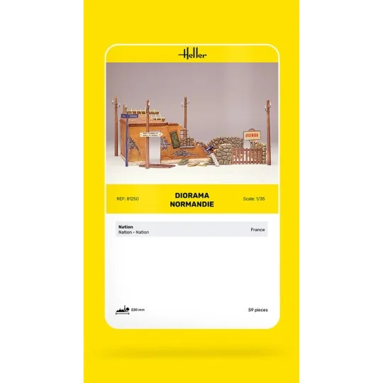 Diorama Normandie - Heller 81250