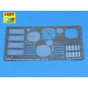 Grilles for Sd.Kfz.171 Panther Ausf.G late model, 1/25 - Aber Model...