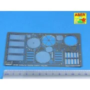 Grilles for Sd.Kfz.171 Panther Ausf.G late model, 1/25 - Aber Model...
