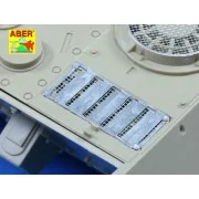 Grilles for Sd.Kfz.171 Panther Ausf.G late model, 1/25 - Aber Model...