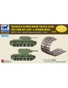 Russian 650mm Omsh Track Link Set For KV-1S/KV-85/SU-152(Workable),...