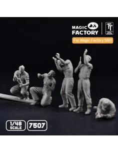 1/48 Ground Service Crew Set, 1/48 - Magic Factory 7507 2