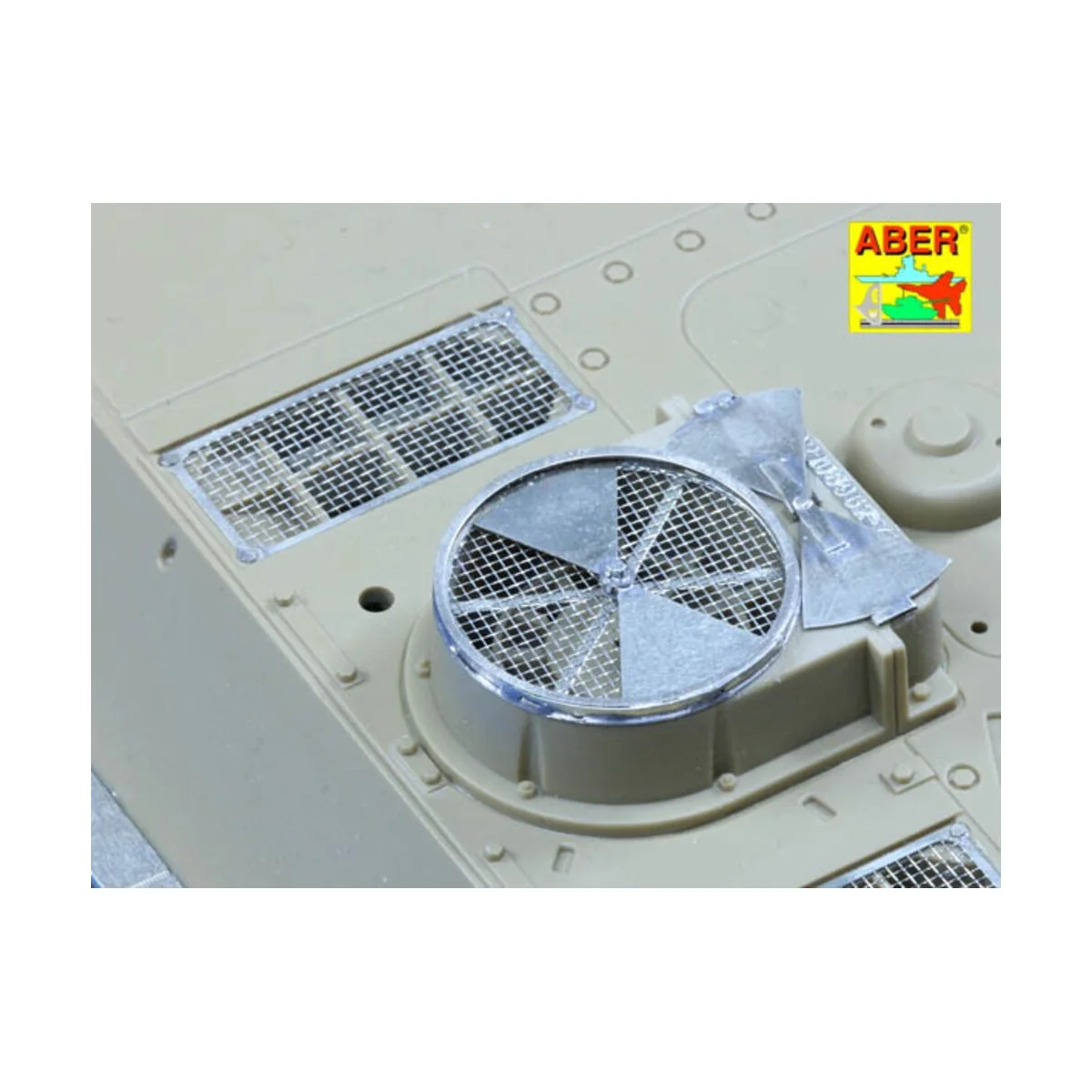 Grilles for Sd.Kfz.171 Panther Ausf.G late model, 1/25 - Aber Model...