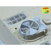 Grilles for Sd.Kfz.171 Panther Ausf.G late model, 1/25 - Aber Model...