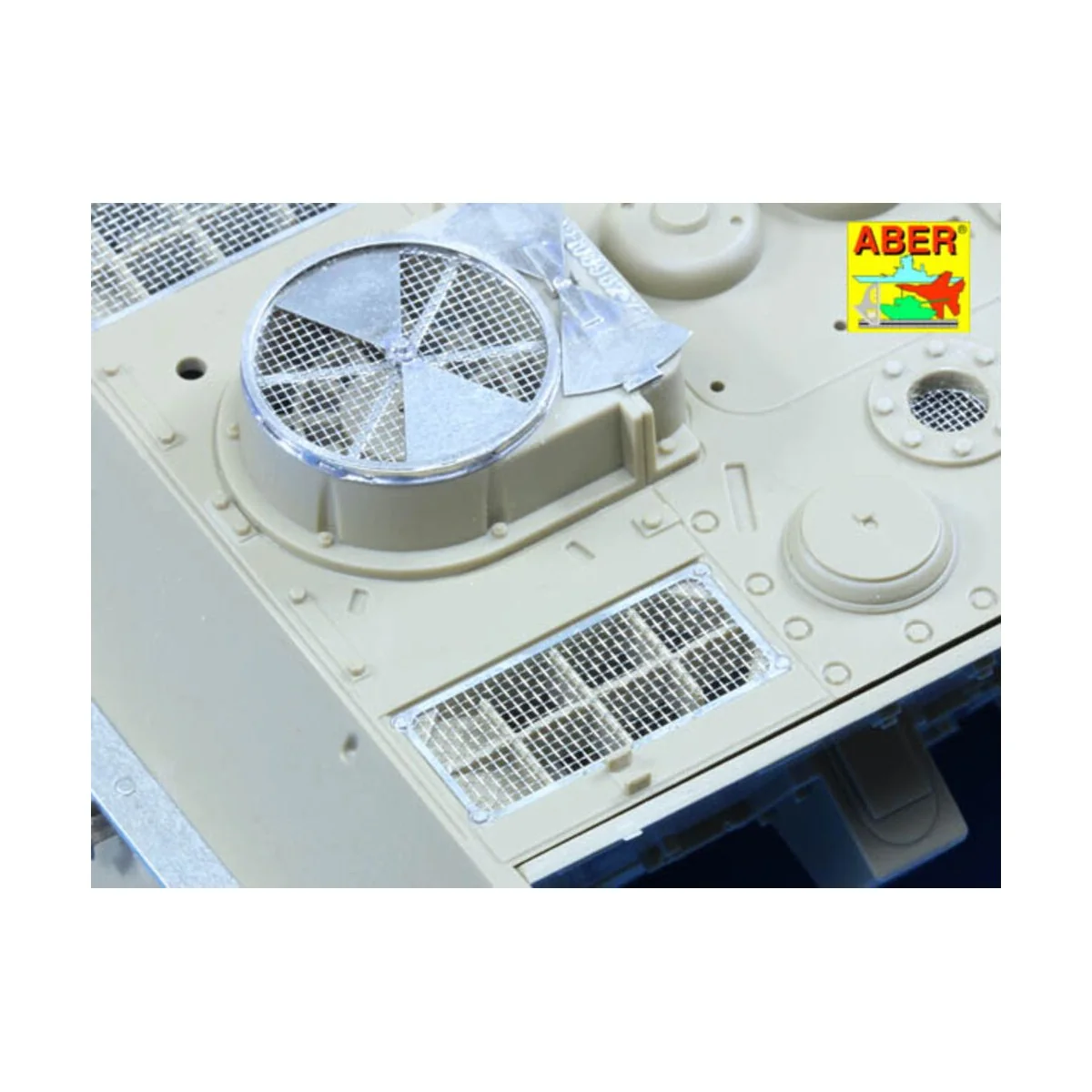 Grilles for Sd.Kfz.171 Panther Ausf.G late model, 1/25 - Aber Model...