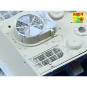 Grilles for Sd.Kfz.171 Panther Ausf.G late model, 1/25 - Aber Model...