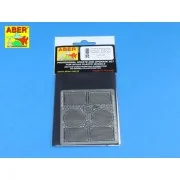 Grilles for Panther, Ausf.A/D, 1/25 - Aber Models 25004 Grilles for Panther, Ausf.A/D, 1/25 - Aber Models 25004