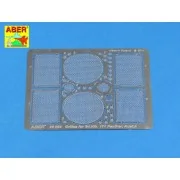Grilles for Panther, Ausf.A/D, 1/25 - Aber Models 25004 Grilles for Panther, Ausf.A/D, 1/25 - Aber Models 25004