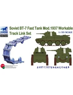 [NO_DESC] Soviet BT-7 Fast Tank Mod.1937 Workable Track Link Set, 1...