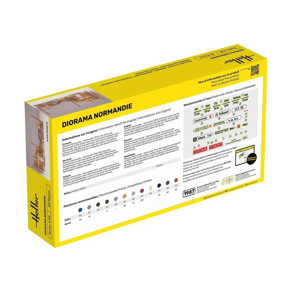 Diorama Normandie - Heller 81250