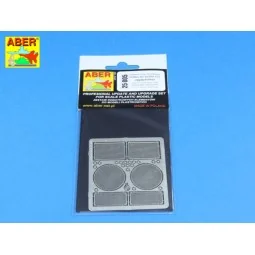 Grilles for Jagdpanther, 1/25 - Aber Models 25005