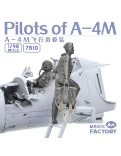 Pilots of A-4M, 1/48 - Magic Factory 7510 2