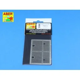 Grilles for Sd.Kfz.181.Tiger I, 1/25 - Aber Models 25006