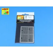 Grilles for Sd.Kfz.181.Tiger I, 1/25 - Aber Models 25006 Grilles for Sd.Kfz.181.Tiger I, 1/25 - Aber Models 25006