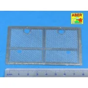 Grilles for Sd.Kfz.181.Tiger I, 1/25 - Aber Models 25006 Grilles for Sd.Kfz.181.Tiger I, 1/25 - Aber Models 25006