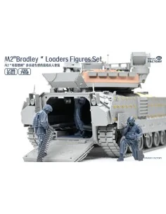 M2 Bradley Loaders Figures Set (incl. 3 figures, 1 set radio and pa...